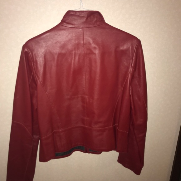 Neiman Marcus Jackets & Coats Neiman Marcus Leather Jacket Poshmark